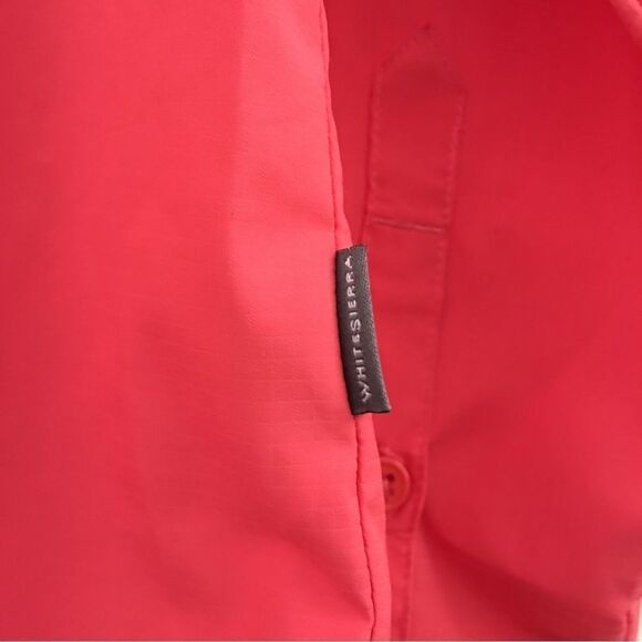 White Sierra Coral Button Down Shirt | Size Medium - Picture 4 of 9